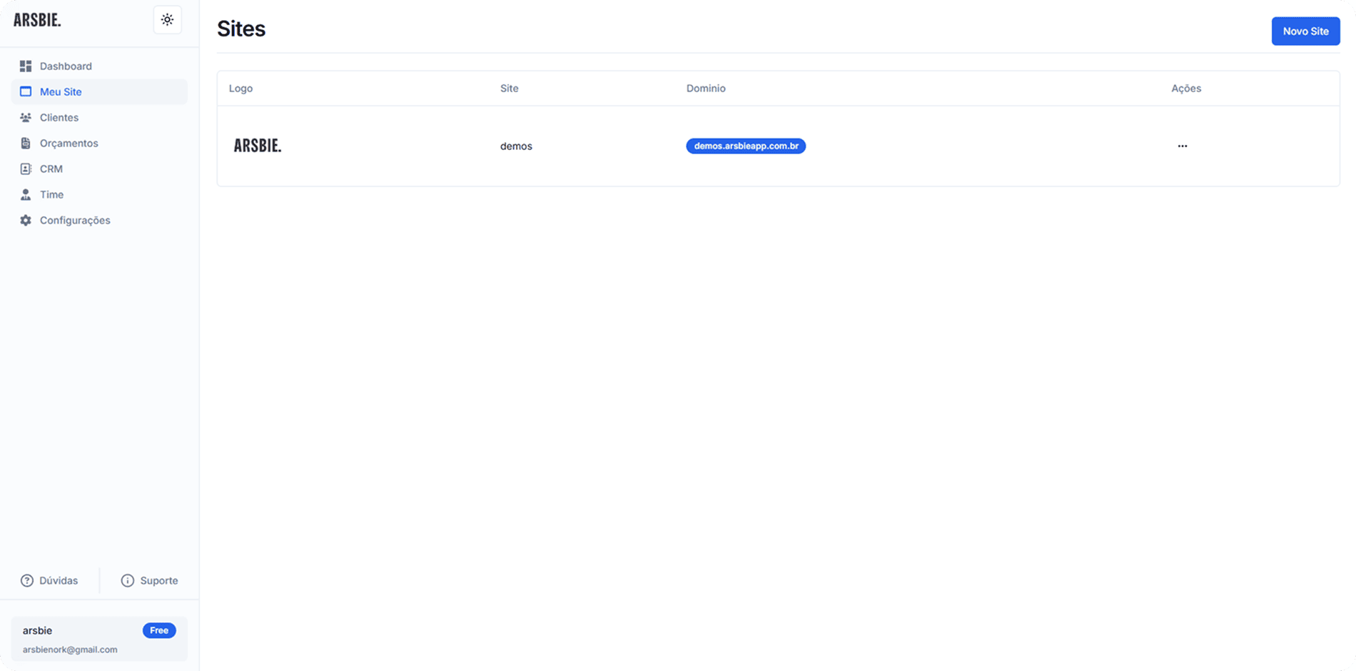 Crie seu site sem códigos
